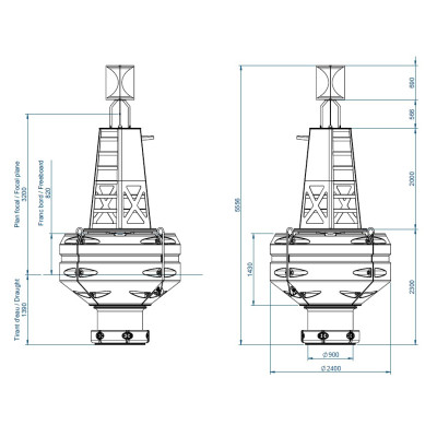 FLC2400 lateral buoy