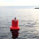 Cylindrical marker buoy - foamed