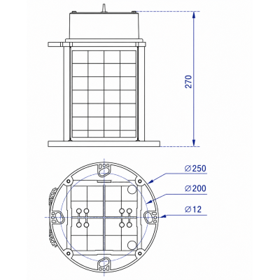 deStellys MARIS 4-5NM Solar Marine Lantern